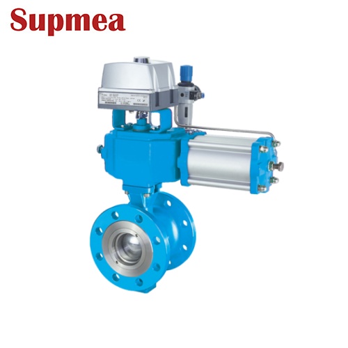 美仪_V型调节阀-气动_ 精准调节流量